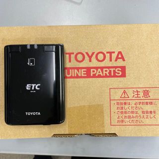 トヨタ(トヨタ)のETCトヨタ 純正　新車取り外し　汎用ボイスタイプ(ETC)