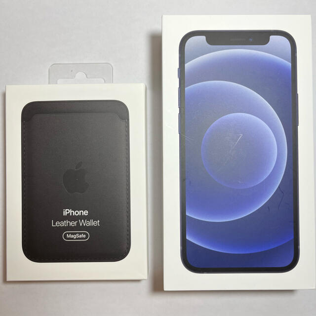 Apple - (セット販売) iPhone 12 mini  / Leather Wallet