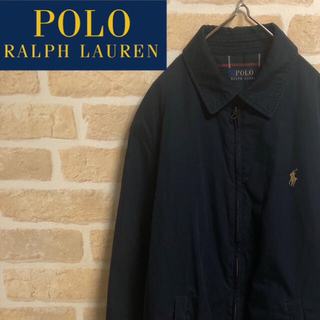 POLO RALPH LAUREN - ポロラルフローレン スウィングトップ 紺