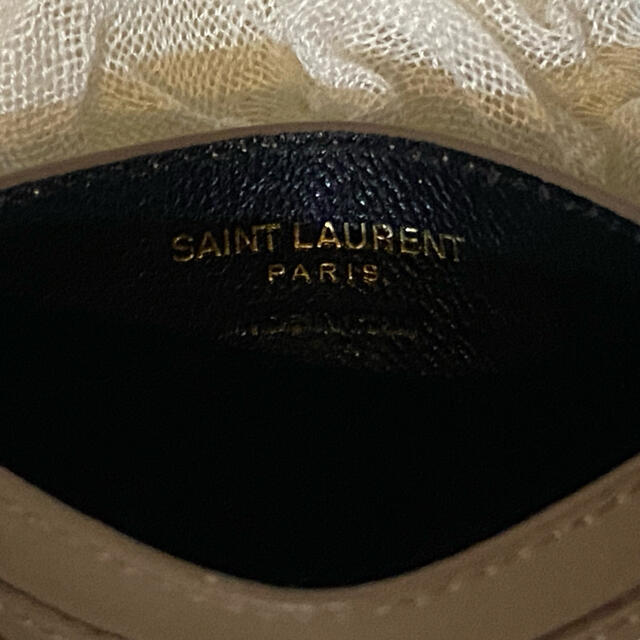 Saint Laurent(サンローラン)のSAINT LAURENT カードケース レディースのファッション小物(名刺入れ/定期入れ)の商品写真