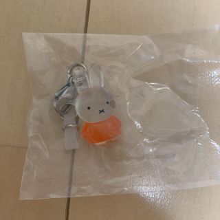 バンダイ(BANDAI)のmiffy めじるしアクセサリー オレンジ(キーホルダー)