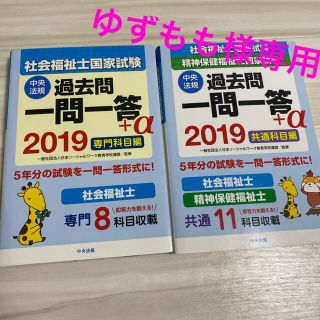 社会福祉士国家試験　過去問　一問一答+α 2019(資格/検定)