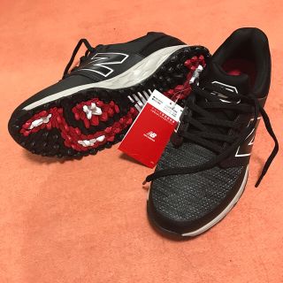 ニューバランス(New Balance)の【週末限定、値下げ！】ニューバランス ゴルフシューズ ブラック 25.5cm(シューズ)