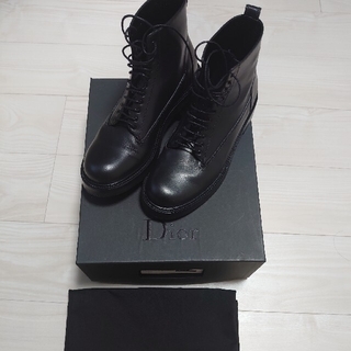 ディオールオム(DIOR HOMME)のDior ブーツ サイズ42 美品　ディオール　黒(ブーツ)