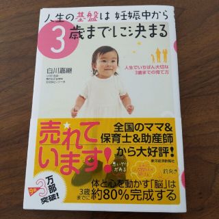 人生の基盤は妊娠中から３歳までに決まる 人生でいちばん大切な３歳までの育て方(結婚/出産/子育て)