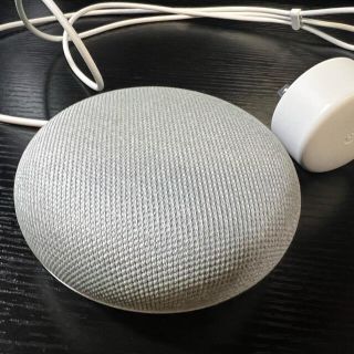 グーグル(Google)のGoogle GOOGLE HOME MINI CHARCOAL(スピーカー)