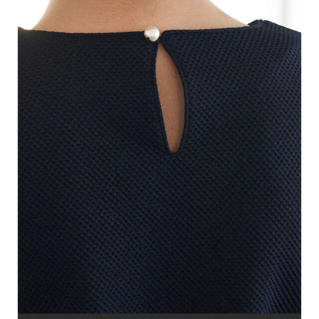 Rope' Picnic(ロペピクニック)の袖ねじりラメカットプルオーバー レディースのトップス(カットソー(長袖/七分))の商品写真