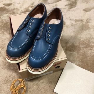 レッドウィング(REDWING)の超希少　新品　レッドウィング　8100 インディゴ　オックスフォード　付属品完備(ブーツ)