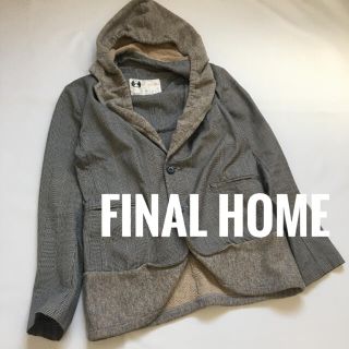 ファイナルホーム(FINAL HOME)のFINAL HOME ファイナルホーム　千鳥格子　　異素材　ドッキング　(その他)