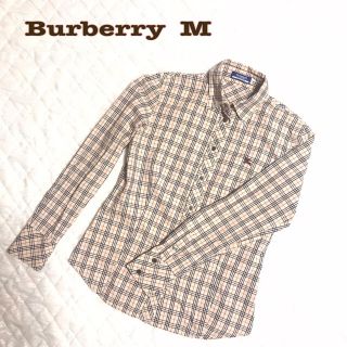 バーバリーブルーレーベル(BURBERRY BLUE LABEL)の美品 Burberry バーバリー ブルーレーベル ブラウス ノバチェック(シャツ/ブラウス(長袖/七分))