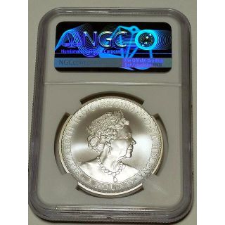 ２０２０年 銀貨 セントヘレナ ウナとライオン NGC MS68(貨幣)