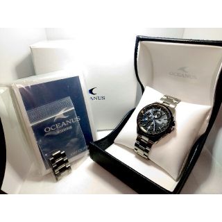 CASIO - CASIO OCEANUS OCW-T2600G-1AJF ブラックマーブルの通販 by