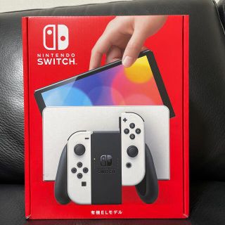 ニンテンドースイッチ(Nintendo Switch)のNintendo Switch（有機ELモデル） ホワイト(家庭用ゲーム機本体)