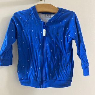 プチバトー(PETIT BATEAU)のプチバトー80.90☺︎ロゴ入りアウター ファミリア、ラルフ、アニエス好きに(ジャケット/コート)