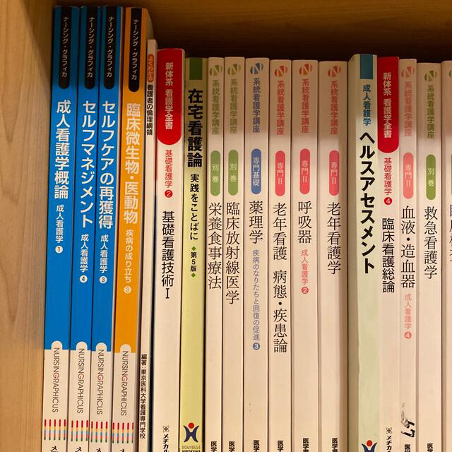 看護学校教材　医学書院　バラ売り エンタメ/ホビーの本(健康/医学)の商品写真