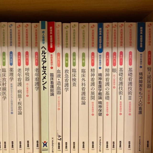 看護学校教材　医学書院　バラ売り エンタメ/ホビーの本(健康/医学)の商品写真