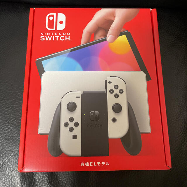 Nintendo Switch(ニンテンドースイッチ)のNintendo Switch(有機ELモデル)  ホワイト エンタメ/ホビーのゲームソフト/ゲーム機本体(家庭用ゲーム機本体)の商品写真