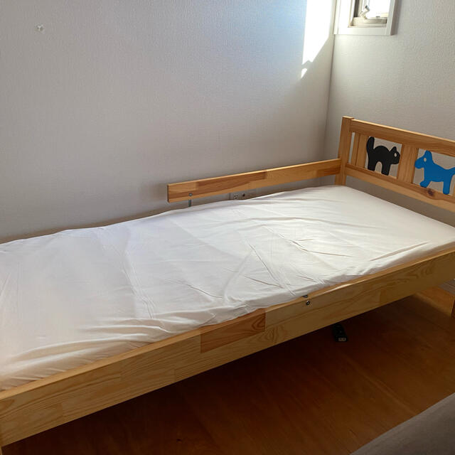 IKEA(イケア)の子ども用ベッド　IKEA キッズ/ベビー/マタニティの寝具/家具(その他)の商品写真