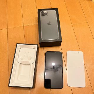 アップル(Apple)のiPhone 11 Pro 256GB ミッドナイトグリーン　SIMフリー(スマートフォン本体)