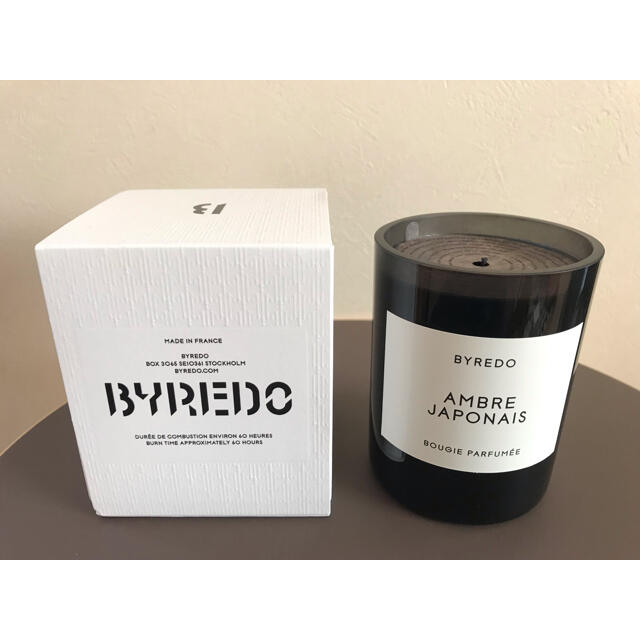 diptyque(ディプティック)のバイレードBYREDO Amber Japonaisキャンドル コスメ/美容のリラクゼーション(キャンドル)の商品写真