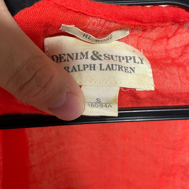 Denim & Supply Ralph Lauren(デニムアンドサプライラルフローレン)のDenim&Supply ラルフローレン　コットンブラウス レディースのトップス(シャツ/ブラウス(長袖/七分))の商品写真