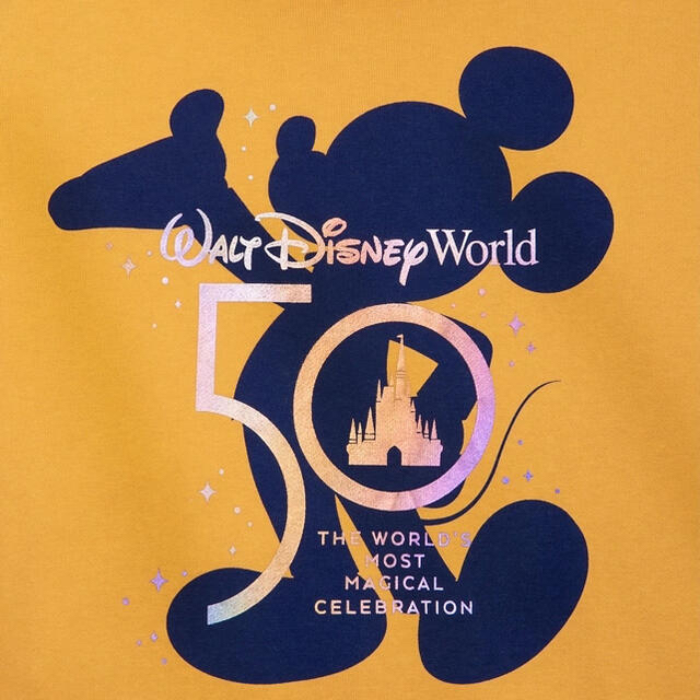 Disney(ディズニー)のUS Lサイズ　WDW 50周年　パーカー　日本未発売 メンズのトップス(パーカー)の商品写真