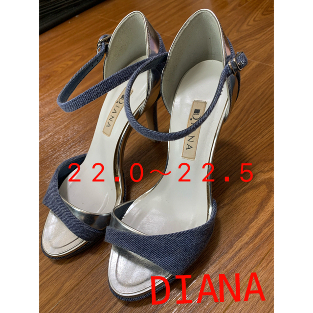 DIANA(ダイアナ)のDIANA【22.0-22.5】デニムサンダル レディースの靴/シューズ(サンダル)の商品写真