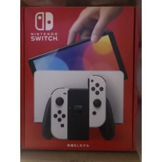 ニンテンドースイッチ(Nintendo Switch)のNintendo Switch 新型 有機EL本体 ホワイト 新品未開封(家庭用ゲーム機本体)
