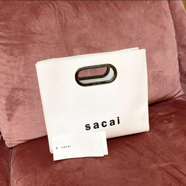 レディースsacai ロゴトートバッグ♡