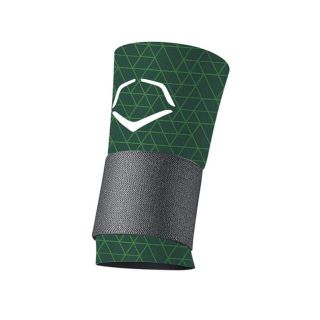 ウィルソン(wilson)のEvoshield エボシールド MLB リストガード グリーン Lサイズ(防具)