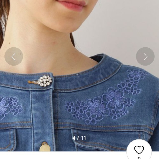 Couture Brooch(クチュールブローチ)のクチュールブローチ デニムジャケット Sサイズ メンズのジャケット/アウター(Gジャン/デニムジャケット)の商品写真