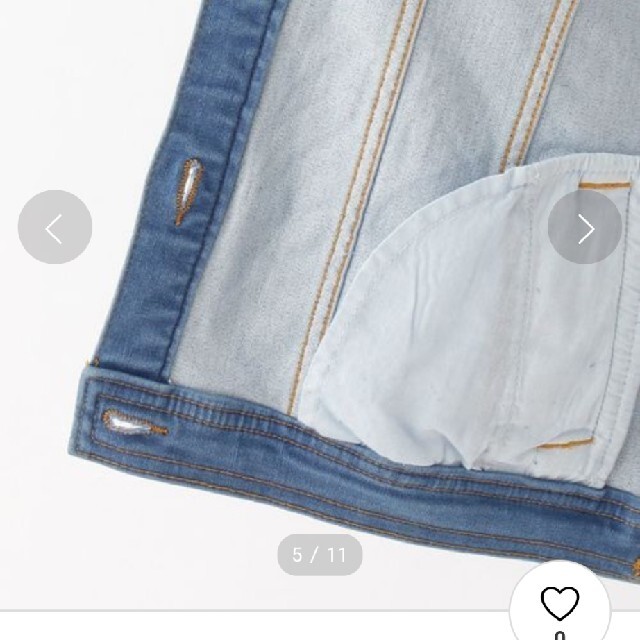 Couture Brooch(クチュールブローチ)のクチュールブローチ デニムジャケット Sサイズ メンズのジャケット/アウター(Gジャン/デニムジャケット)の商品写真
