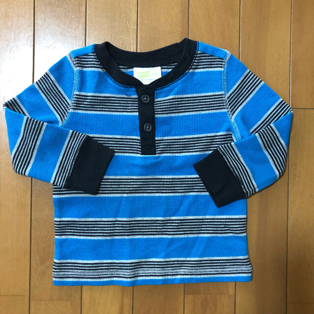 GYMBOREE(ジンボリー)のcrazy8  ワッフル地　長袖Tシャツ ロンT 80 12-18m 2枚組 キッズ/ベビー/マタニティのベビー服(~85cm)(Ｔシャツ)の商品写真