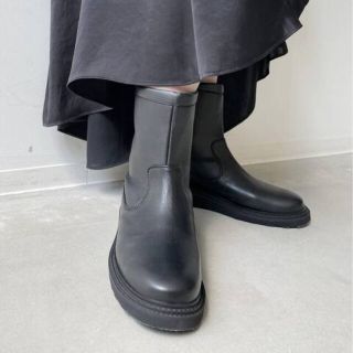 アパルトモンドゥーズィエムクラス(L'Appartement DEUXIEME CLASSE)のアパルトモン　カミナンドTRECK SOLE BACKZIP BOOTS　ブーツ(ブーツ)