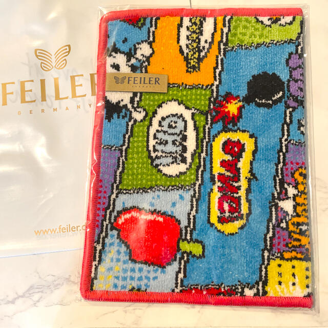 FEILER(フェイラー)の【新品】フェイラーFEILER タオルハンカチ 2枚セットプレゼント袋付 レディースのファッション小物(ハンカチ)の商品写真