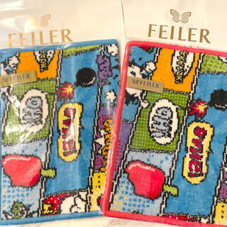 フェイラー(FEILER)の【新品】フェイラーFEILER タオルハンカチ 2枚セットプレゼント袋付(ハンカチ)