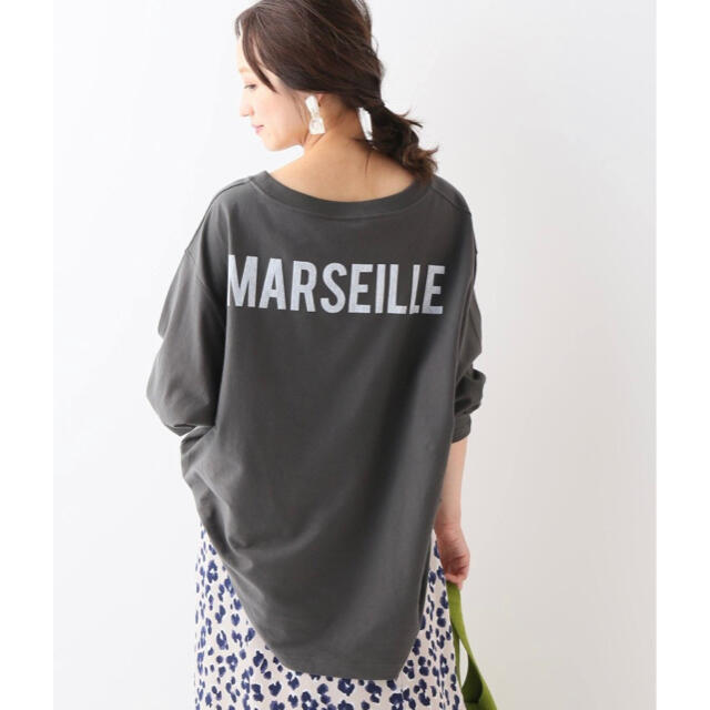 SLOBE IENA(スローブイエナ)のスローブイエナMarseilleバックプリントTee レディースのトップス(カットソー(長袖/七分))の商品写真