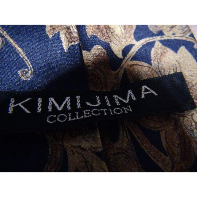 KIMIJIMA COLLECTIONのネクタイ ネイビー ゴールド 日本 。. メンズのファッション小物(ネクタイ)の商品写真