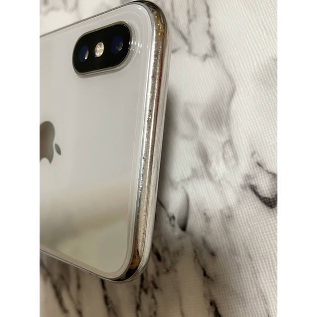 iPhoneX 256GB シルバー MQC22J/Aスマホ家電カメラ