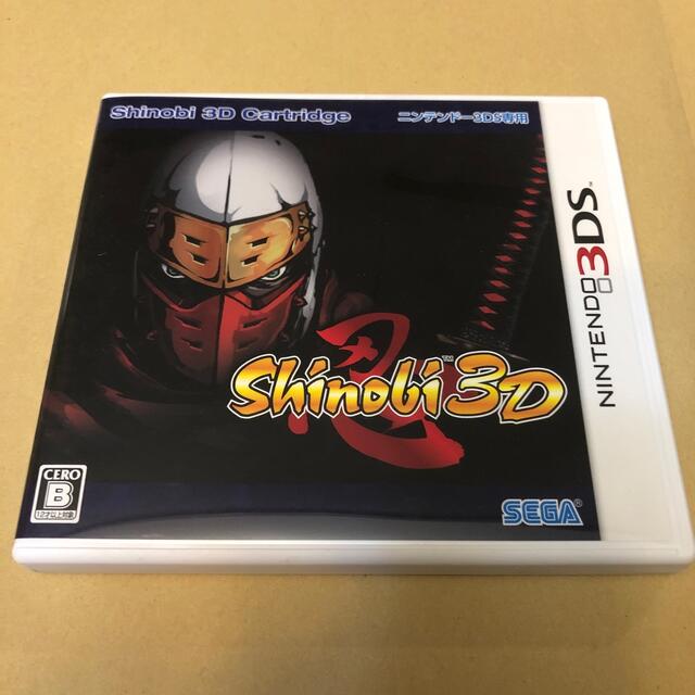 ニンテンドー3DS(ニンテンドー3DS)のShinobi 3D 3DS エンタメ/ホビーのゲームソフト/ゲーム機本体(携帯用ゲームソフト)の商品写真