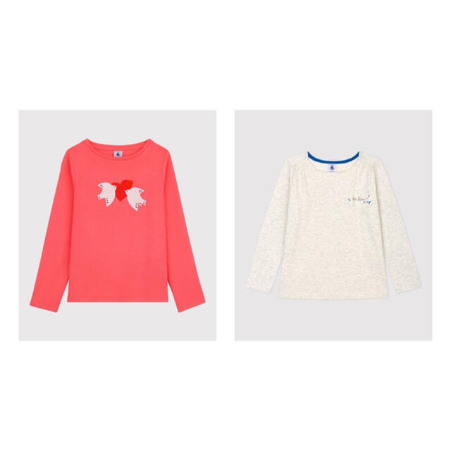 PETIT BATEAU(プチバトー)のar09 様専用 キッズ/ベビー/マタニティのキッズ服女の子用(90cm~)(Tシャツ/カットソー)の商品写真