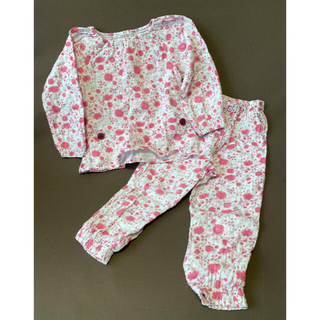 コンビミニ(Combi mini)のコンビニミニ　二重ガーゼパジャマ　長袖　100(パジャマ)