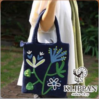 クリッパン(KLIPPAN)のKLIPPAN フェルトバッグ(トートバッグ)