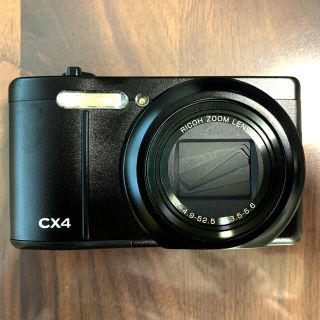 リコー(RICOH)のRICOH リコー CX CX4 BLACK(コンパクトデジタルカメラ)