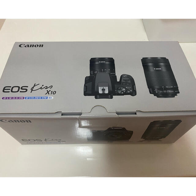 sca3158様専用※Canon EOS KISS X10 WズームキットBK スマホ/家電/カメラのカメラ(デジタル一眼)の商品写真
