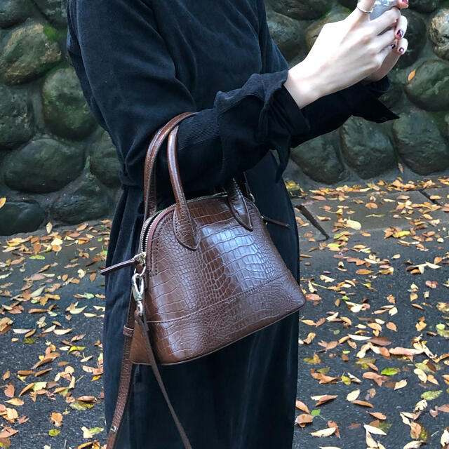 SNIDEL(スナイデル)のsnidel brown bag レディースのバッグ(ハンドバッグ)の商品写真