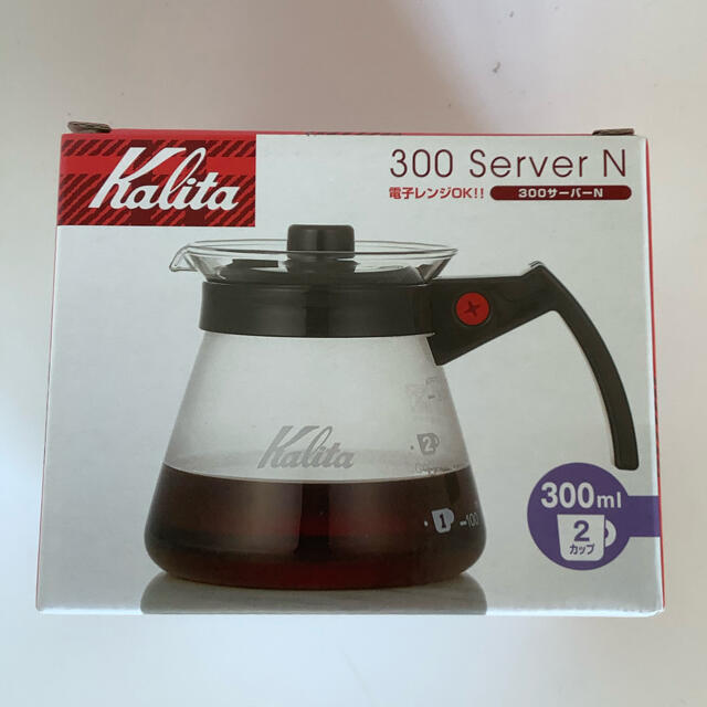 CARITA(カリタ)のKalita カリタ サーバー　300サーバーN 新品未使用 インテリア/住まい/日用品のキッチン/食器(調理道具/製菓道具)の商品写真