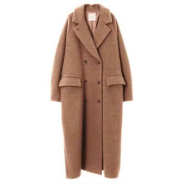 STUDIOUS(ステュディオス)のCLANE クラネ   DOUBLE WOOL LONG COAT 0 レディースのジャケット/アウター(ロングコート)の商品写真