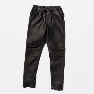 サンシー(SUNSEA)の希少　sunsea leather flea market pants サンシー(その他)