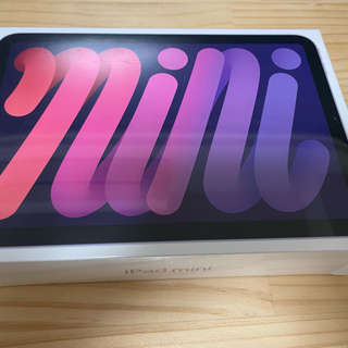 アップル(Apple)のiPad mini 6 パープル256GB wifiモデル(タブレット)